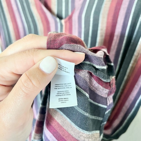 Rails Lucca Brava Stripe Smocked Waist Dress - Picture 9 of 10